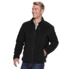 Men's Sonoma Goods For Life&trade; Modern-fit Sherpa Fleece Jacket, Size: Medium, Black