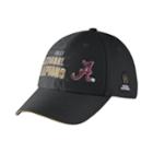 Adult Nike Alabama Crimson Tide 2017 National Champions Coaches Adjustable Cap, Men's, Black