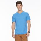 Men's Urban Pipeline&reg; Ultimate V-neck Fashion Tee, Size: Medium, Blue (navy)