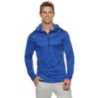 Men's Adidas Quarter-zip Tech Top, Size: Medium, Blue (navy)