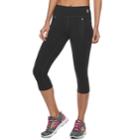 Women's Fila Sport&reg; Zipper Pocket Capri Leggings, Size: Xl, Light Grey