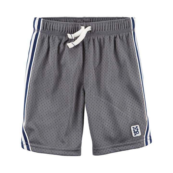 Toddler Boy Carter's Mesh Shorts, Size: 2t, Grey