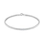 Diamonluxe 2 Carat T.w. Simulated Diamond Tennis Bracelet, Women's, White