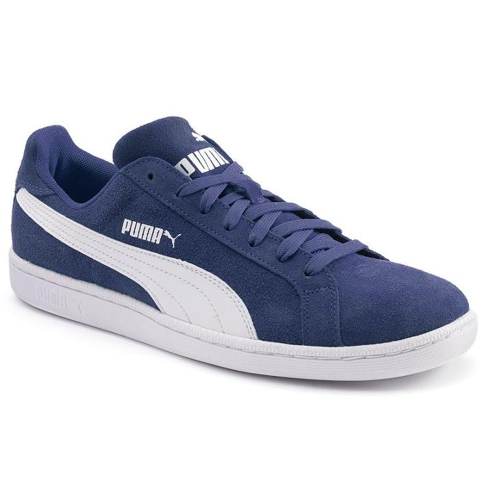 Puma Smash Men's Suede Shoes, Size: 10.5, Blue