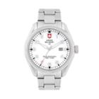 Swiss Military By Charmex(cx) Men's Pilot Stainless Steel Watch - 78333-11-h, Size: Large, Grey