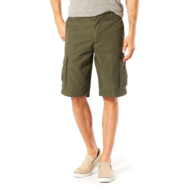 Big & Tall Dockers Classic-fit Stretch Cargo Shorts, Men's, Size: 50, Lt Green