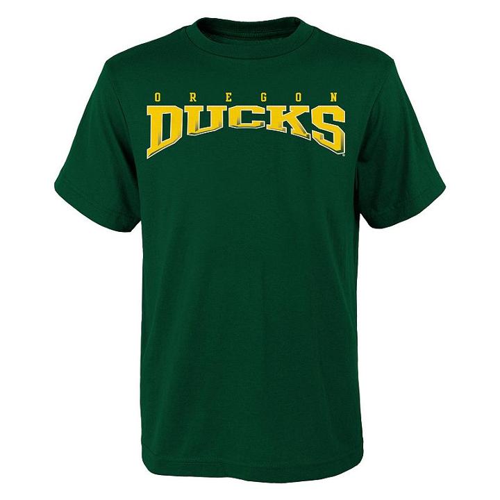 Boys 8-20 Oregon Ducks Fadeout Performance Tee, Boy's, Size: M(10-12), Green Oth