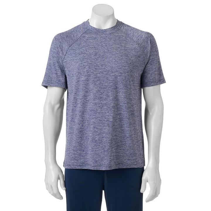 Men's Izod Crewneck Sleep Tee, Size: Large, Blue Other