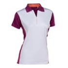 Plus Size Nancy Lopez Bee Short Sleeve Golf Polo, Women's, Size: 1xl, Dark Pink