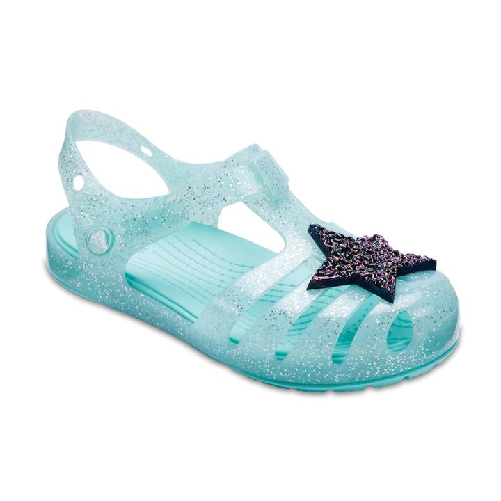 Crocs Isabella Girls' Sandals, Size: 11, Green