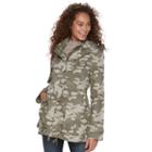 Women's Apt. 9&reg; Lightweight Parka, Size: Medium, Green Oth