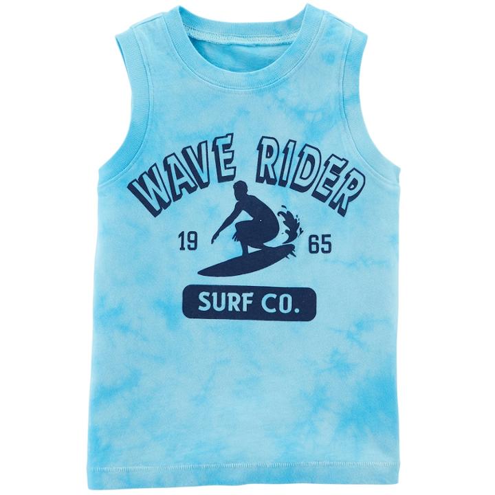 Boys 4-8 Carter's Muscle Tee, Size: 4/5, Light Blue