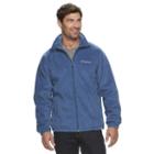 Men's Columbia Flattop Ridge Fleece Jacket, Size: Small, Light Blue
