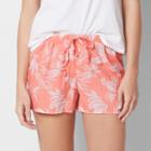 Women's Sonoma Goods For Life&trade; Basic Poplin Shorts, Size: Xl, Med Orange