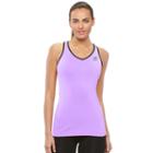 Women's Fila Sport&reg; Basic Racer Workout Tank Top, Size: Xl, Lt Purple