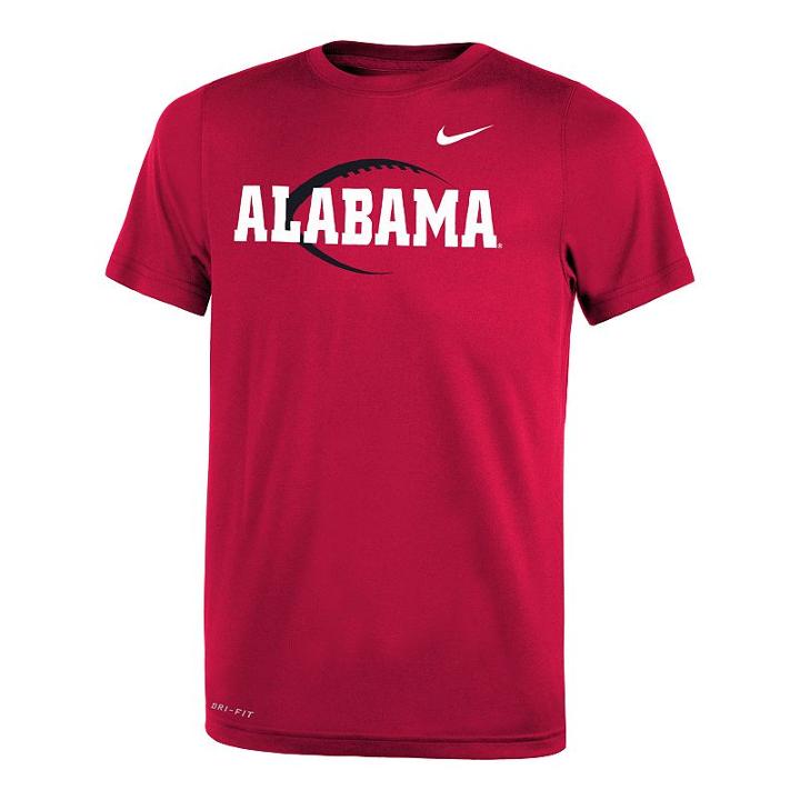 Boys 8-20 Nike Alabama Crimson Tide Legend Icon Tee, Size: L 14-16, Red