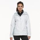 Women's Columbia Grey Skies Waterproof Jacket, Size: Small, Natural
