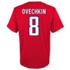 Boys 8-20 Washington Capitals Alexander Ovechkin Name And Number Tee, Size: M 10-12, Red