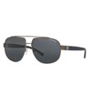 Armani Exchange Ax2019s 60mm Pilot Sunglasses, Women's, Dark Grey