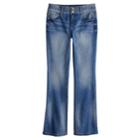 Girls 7-16 & Plus Size Mudd&reg; Boot Cut Jeans, Size: 18 1/2, Blue