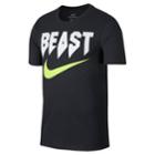 Men's Nike Beast Tee, Size: Medium, Grey