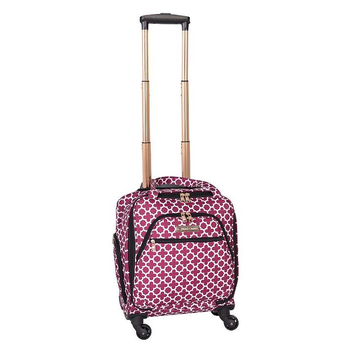 Jenni Chan Aria Broadway Spinner Rolling Tote, Adult Unisex, Size: Xs Carryon, Red