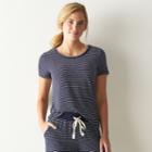 Women's Sonoma Goods For Life&trade; The Everyday Tee, Size: Xs, Blue