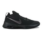 Nike Air Versitile Men's Nubuck Basketball Shoes, Size: 9, Black