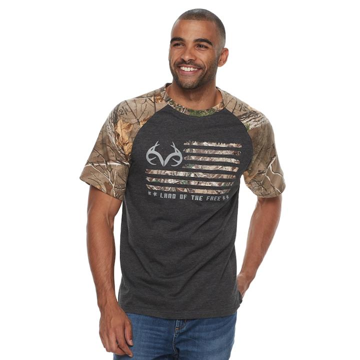 Men's Real Tree Bengal Tee, Size: Xl, Black