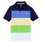 Boys 4-20 Chaps Striped Polo, Boy's, Size: 10-12, Blue Other