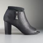 Simply Vera Vera Wang Melbourne Women's Ankle Boots, Size: 5.5, Black