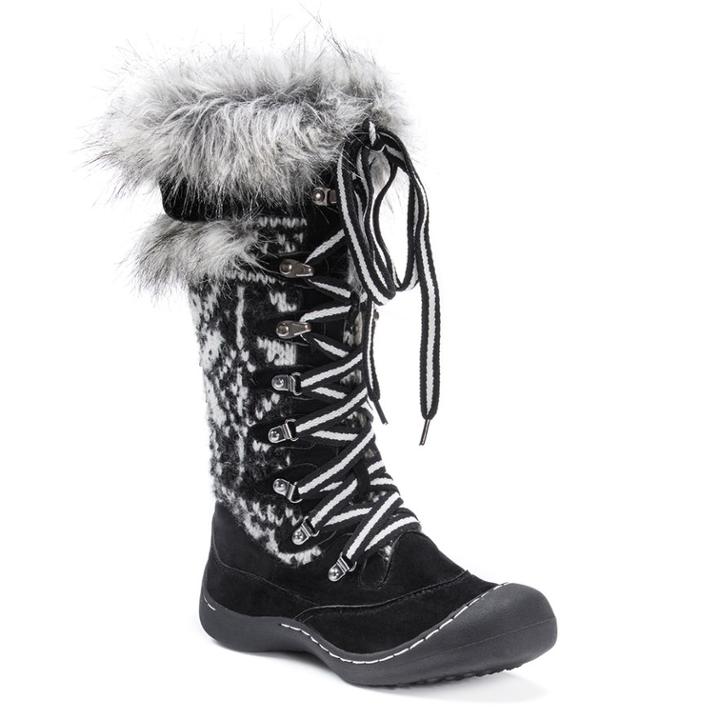 Muk Luks Gwen Women's Waterproof Winter Boots, Size: 10, White