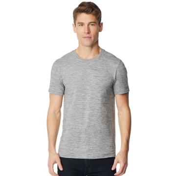 Men's Coolkeep Hyper Stretch Performance Crewneck Tee, Size: Small, White