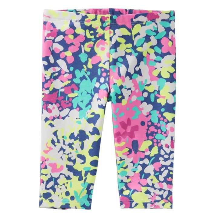 Girls 4-12 Oshkosh B'gosh&reg; Printed Capri Leggings, Size: 4-5, Floral
