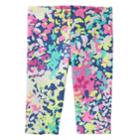Girls 4-12 Oshkosh B'gosh&reg; Printed Capri Leggings, Size: 4-5, Floral