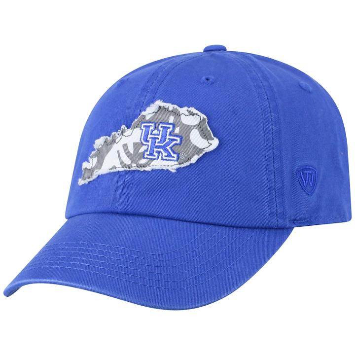 Adult Top Of The World Kentucky Wildcats Slove Cap, Women's, Med Blue