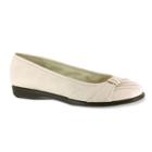 Easy Street Giddy Women's Flats, Size: Medium (12), White