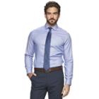 Marc Anthony, Men's Slim-fit Non-iron Stretch Dress Shirt, Size: 18-34/35, Blue
