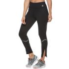 Women's Fila Sport&reg; Reflective Running Leggings, Size: Large, Black