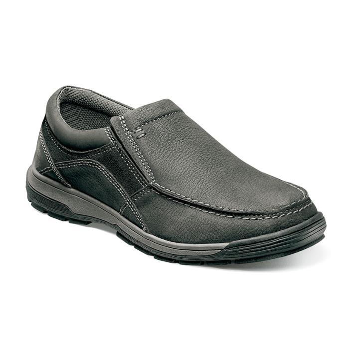 Nunn Bush Lasalle Men's Slip-on Shoes, Size: Medium (10), Grey (charcoal)