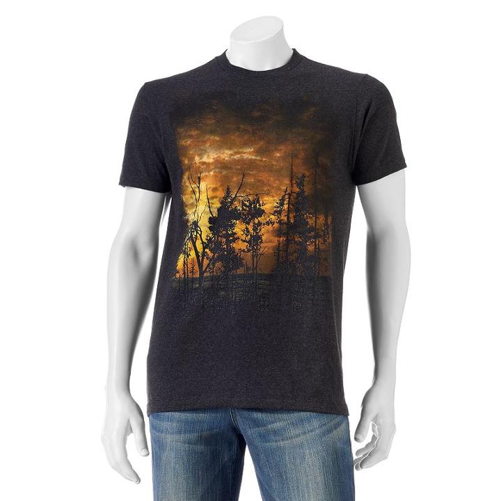 Men's Apt. 9&reg; Reality Check Tee, Size: Large, Oxford