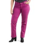 Plus Size Levi's 414 Classic Fit Midrise Straight-leg Jeans, Women's, Size: 25 - Regular, Red
