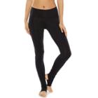 Women's Gaiam Radiant Stirrup Barre Yoga Leggings, Size: Large, Black