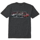 Men's Newport Blue Good Bad Ugly Hot Rod Tee, Size: Medium, Dark Grey