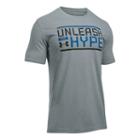 Men's Under Armour Unleash The Hype Tee, Size: Xxl, Dark Grey