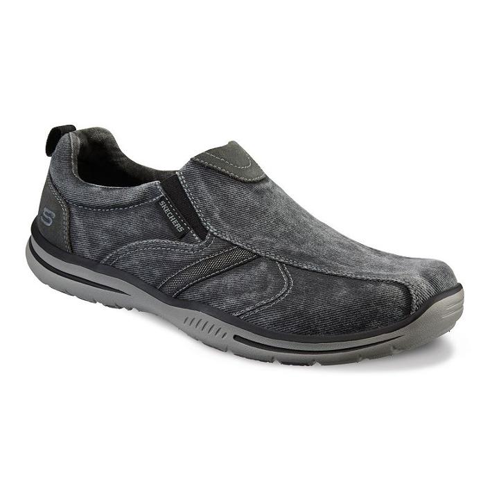 Skechers Elected Payson Men's Shoes, Size: 8, Dark Brown