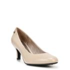 Lifestride Parigi Women's Dress Heels, Size: Medium (6.5), Beig/green (beig/khaki)