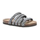 Muk Luks Terri Women's Slide Sandals, Size: 11, Grey