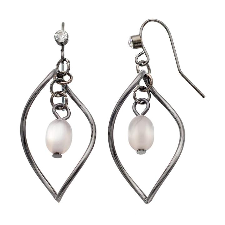 Helix Orbital Drop Earrings, Women's, Oxford