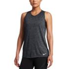 Women's Nike Dry Training Tank, Size: Xs, Grey (charcoal)